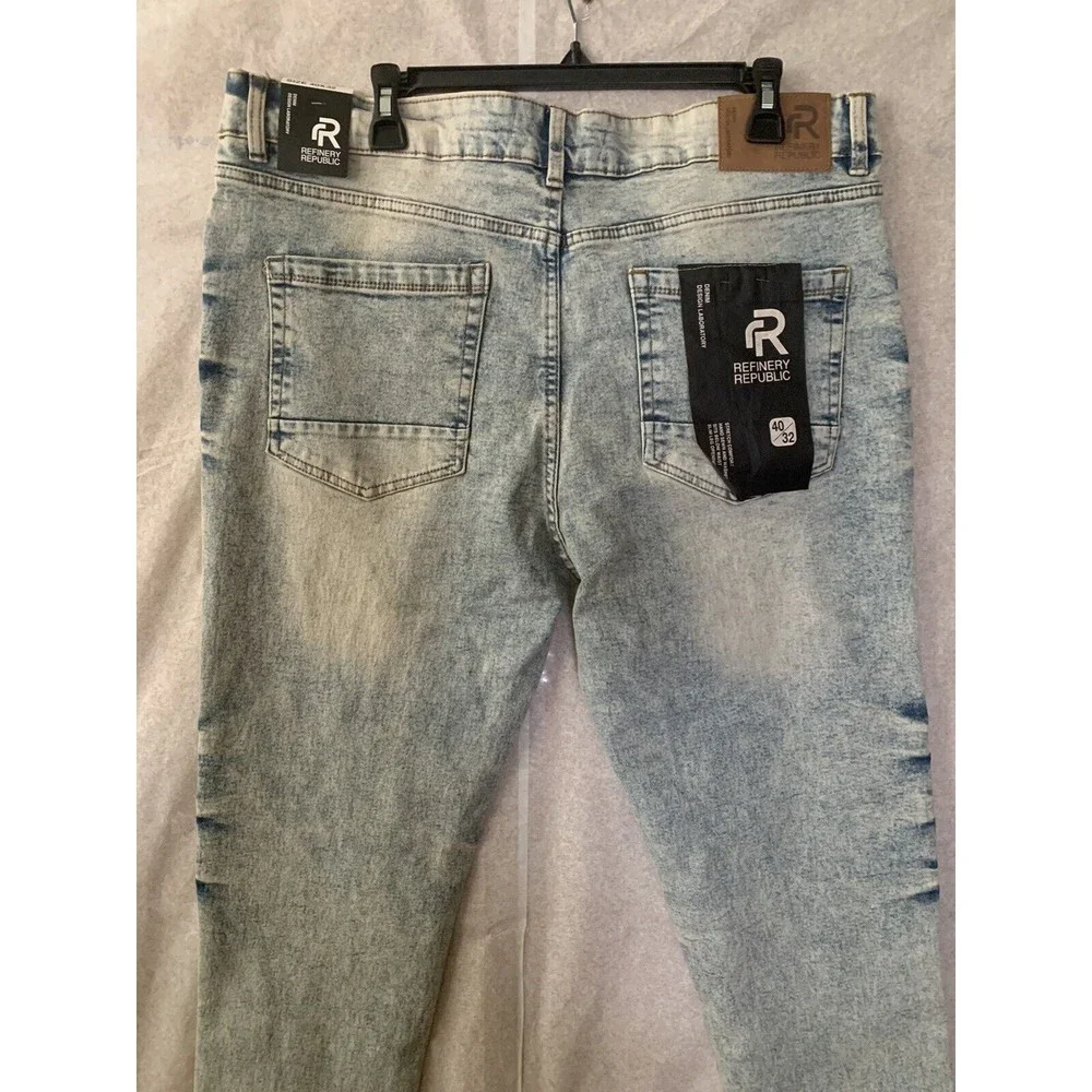 REFINERY REPUBLIC Men's Stretch Comfort Jeans Size 40 X 32 (1261) NEW